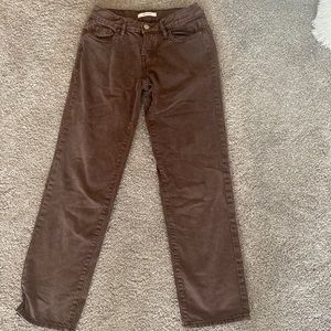 PACSUN LOW RISE STRAIGHT BROWN JEANS SIZE 24
